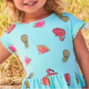 GARANIMALS Peplum Summer Short Sleeve Tee Shirt